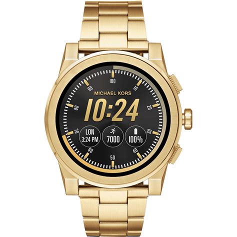 gray michael kors|michael kors grayson smartwatch specs.